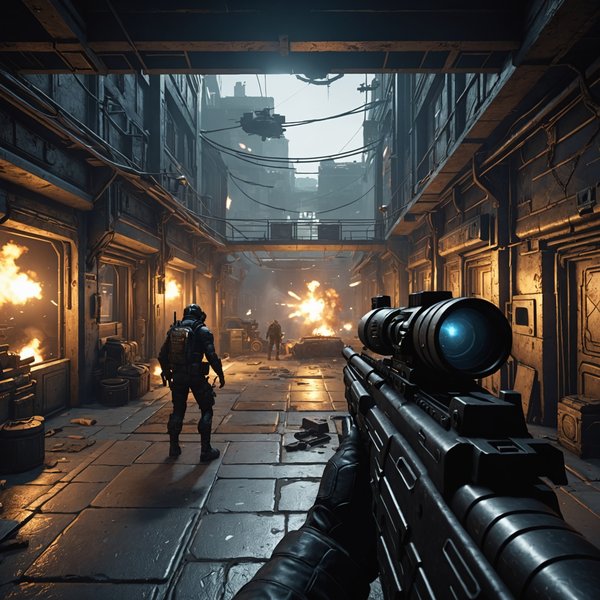 Quels sont les principes de conception pour créer des jeux de tir à la première personne immersifs?