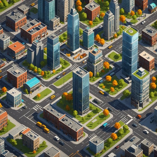 Comment un jeu de gestion de ville peut-il intégrer des éléments de planification urbaine durable?